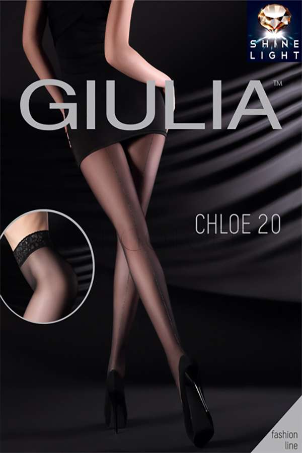 Колготки женские со швом GIULIA Chloe 20 model 1